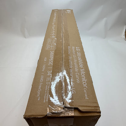 LG 34 Inch UltraWide Curved Monitor 34WP65C-B Black New In Box
