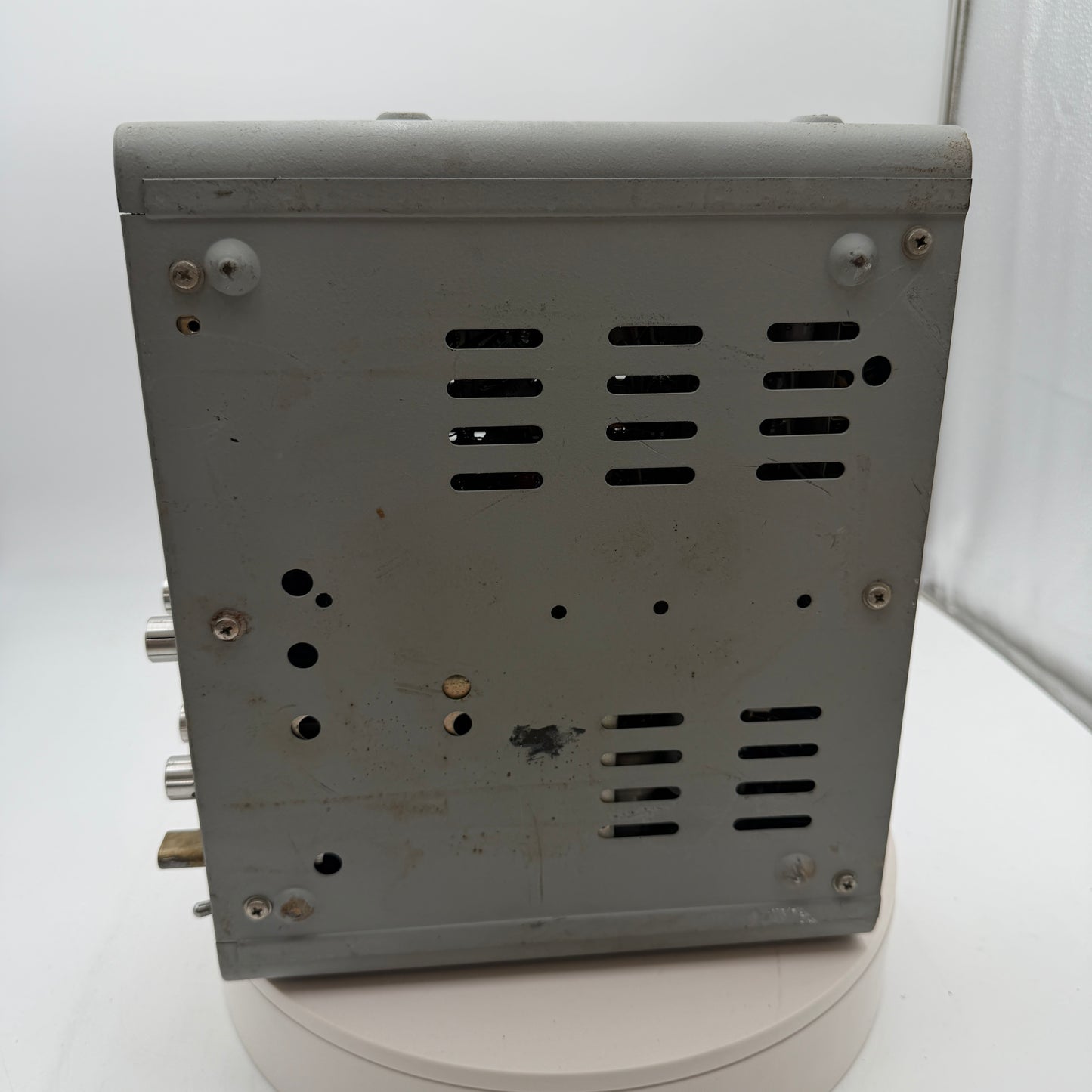 Lafayette HA-460 6M Ham Tube Radio Transceiver Untested Silver