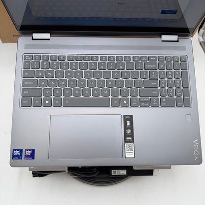 Lenovo Yoga 7 2-in-1 16ILL10 16-Inch Laptop, Ultra 7, 16GB RAM Silver Open Box