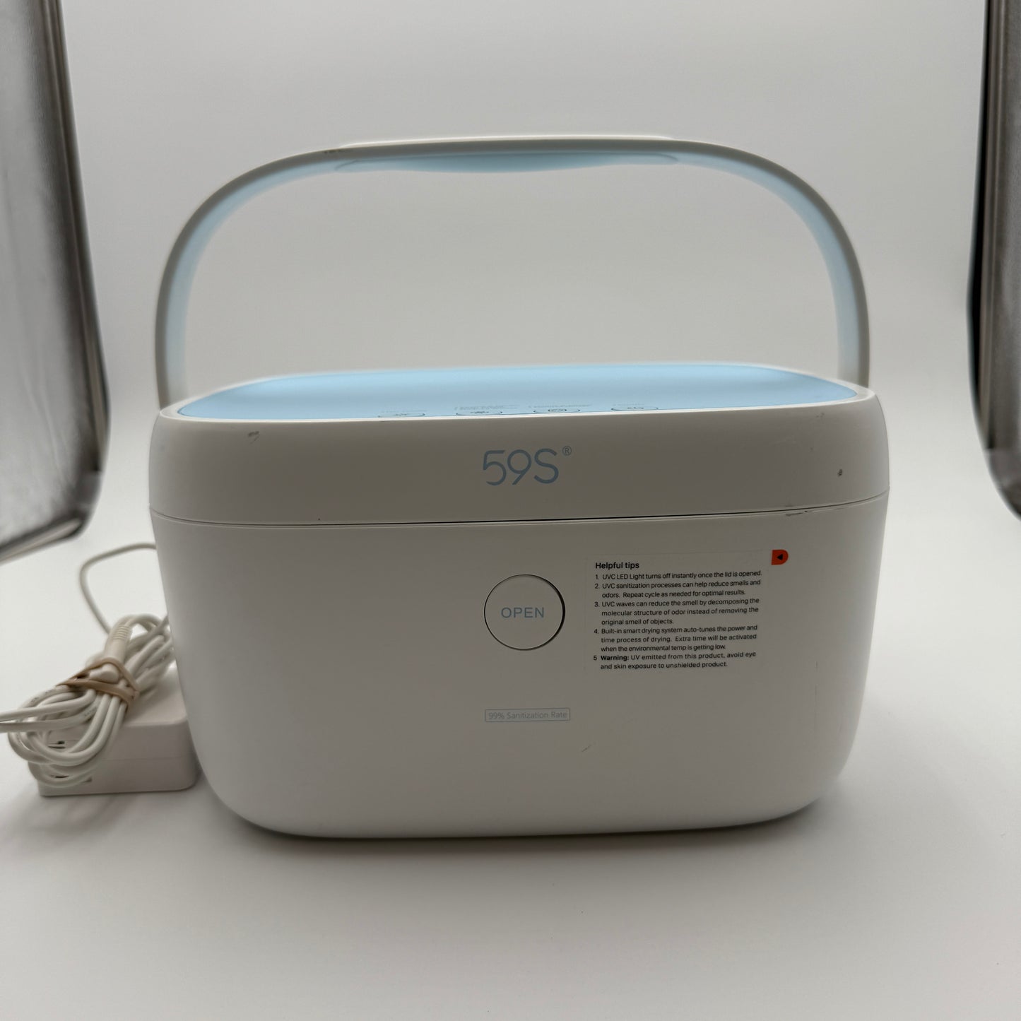 Liviliti Paptizer - Smart and Versatile UVC Sanitizer - Portable & White