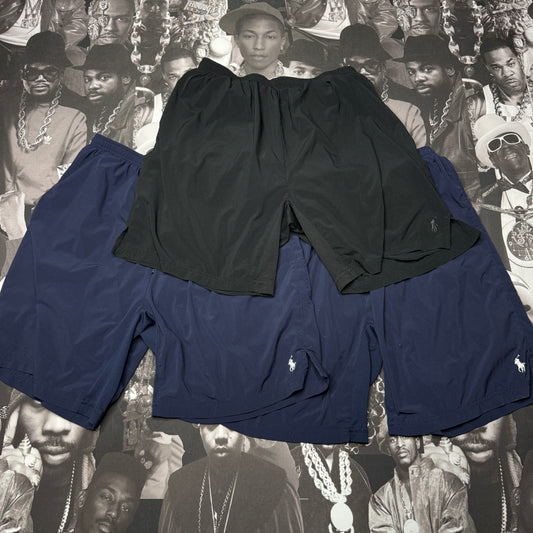 Lot of 3 Polo Ralph Lauren Lined Performance Shorts size Medium