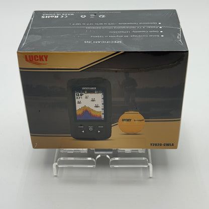 Lucky Portable Sonar Fish Finder Y2020-CWLA Black GPS Navigation