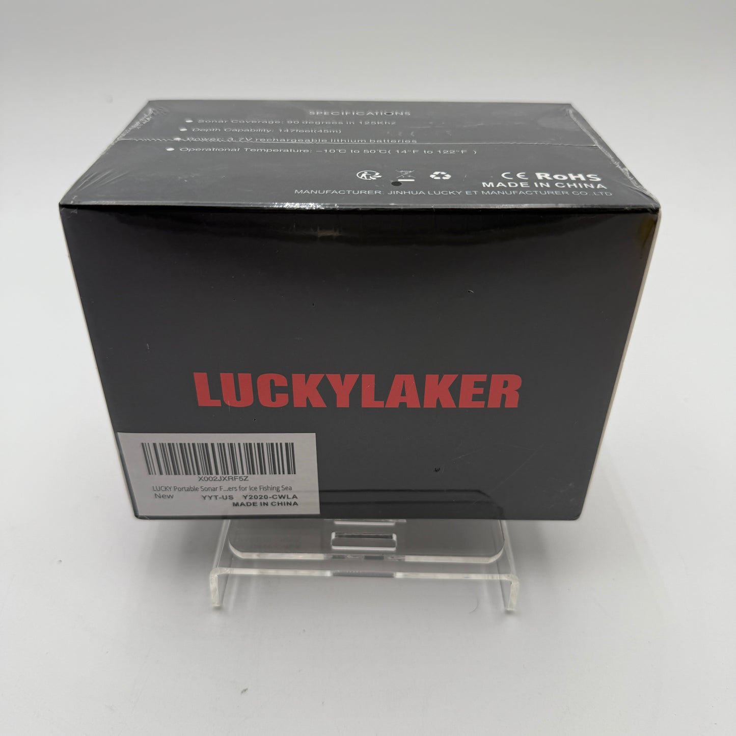 Lucky Portable Sonar Fish Finder Y2020-CWLA Black GPS Navigation