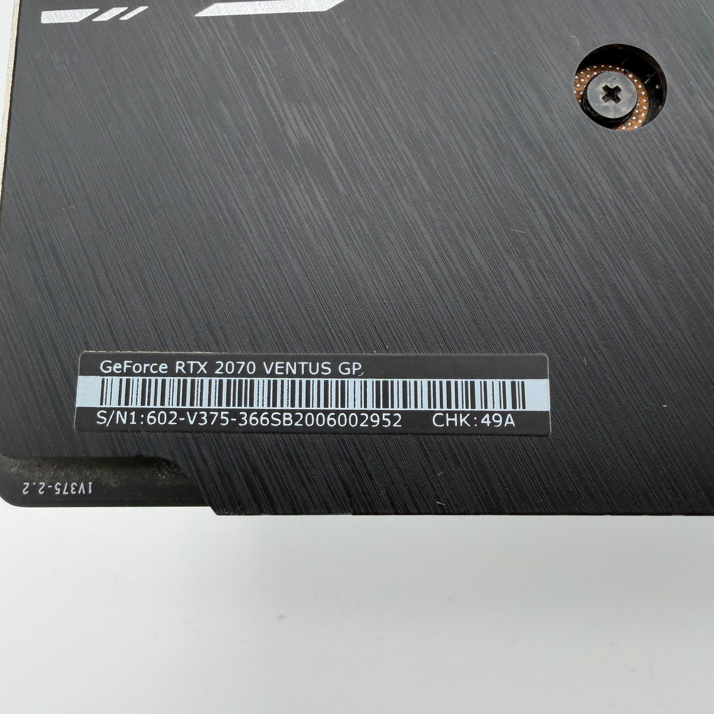 MSI GeForce RTX 2070 Ventus GP 8GB GDDR6 Graphics Card