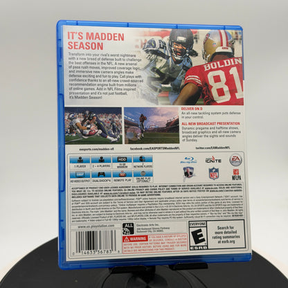 Madden NFL 15 PlayStation 4 Video Game, Used With Box