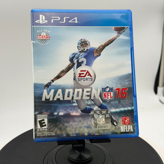 Madden NFL 16 PlayStation 4 PS4 - Used With Box