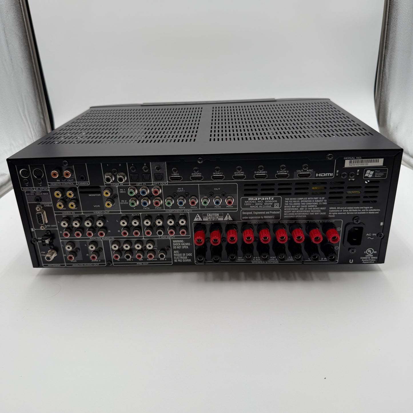 Marantz AV Surround Receiver SR6005 - Black - Used - Free Shipping!