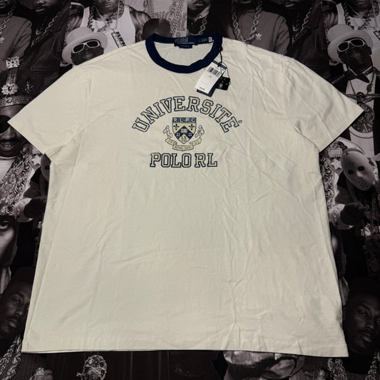 NWT Polo Ralph Lauren Classic Men's Graphic Ringer T-Shirt Large