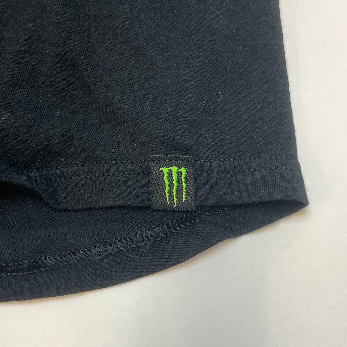 Mens Monster Energy UTB Short Sleeve Shirt XL Black - Used