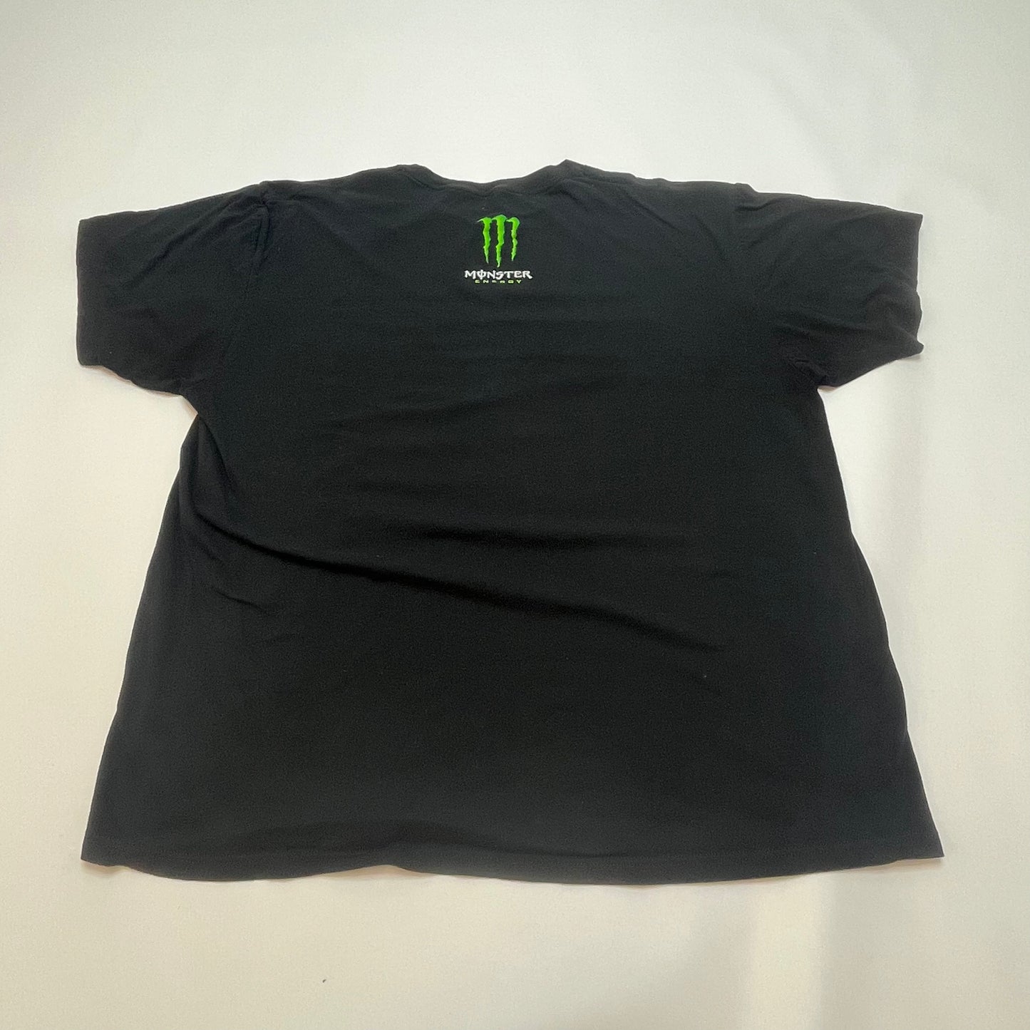 Mens Monster Energy UTB Short Sleeve Shirt XL Black - Used