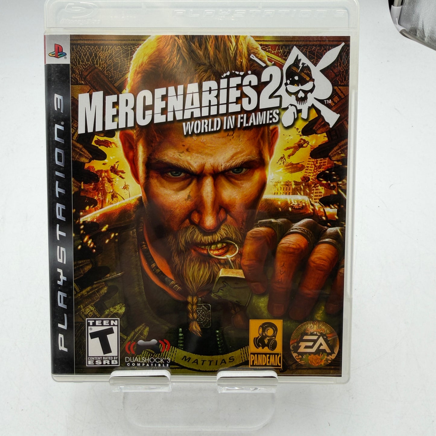 Mercenaries 2 World in Flames PlayStation 3 Video Game PS3 CIB