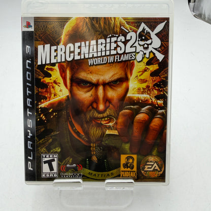Mercenaries 2 World in Flames PlayStation 3 Video Game PS3 CIB