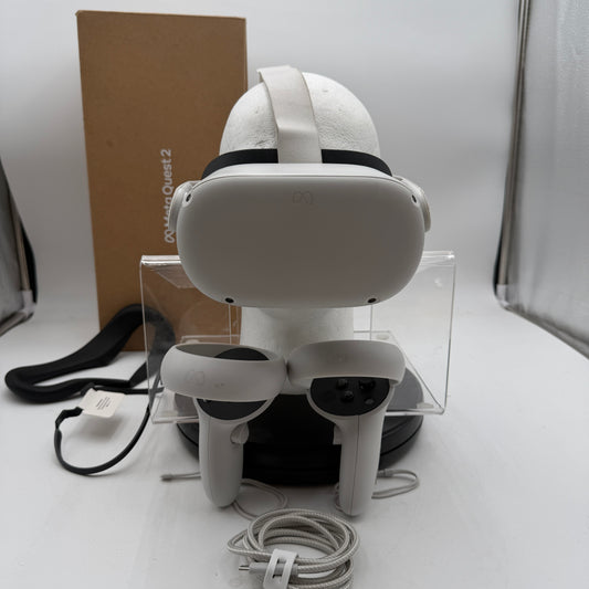 Meta Quest 2 128GB VR Headset White Used With Box