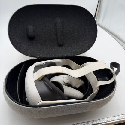 Meta Quest 3 512GB Standalone All-in-One VR Headset White W/ Case