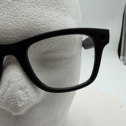 Meta Rayban Wayfarer Smart Glasses Gen 1 Matte Black