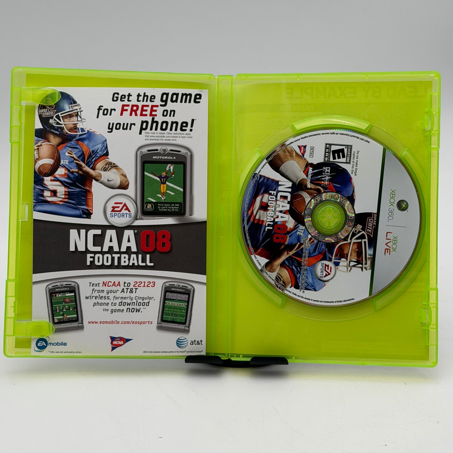 Microsoft XBox 360 NCAA Football 08 CIB