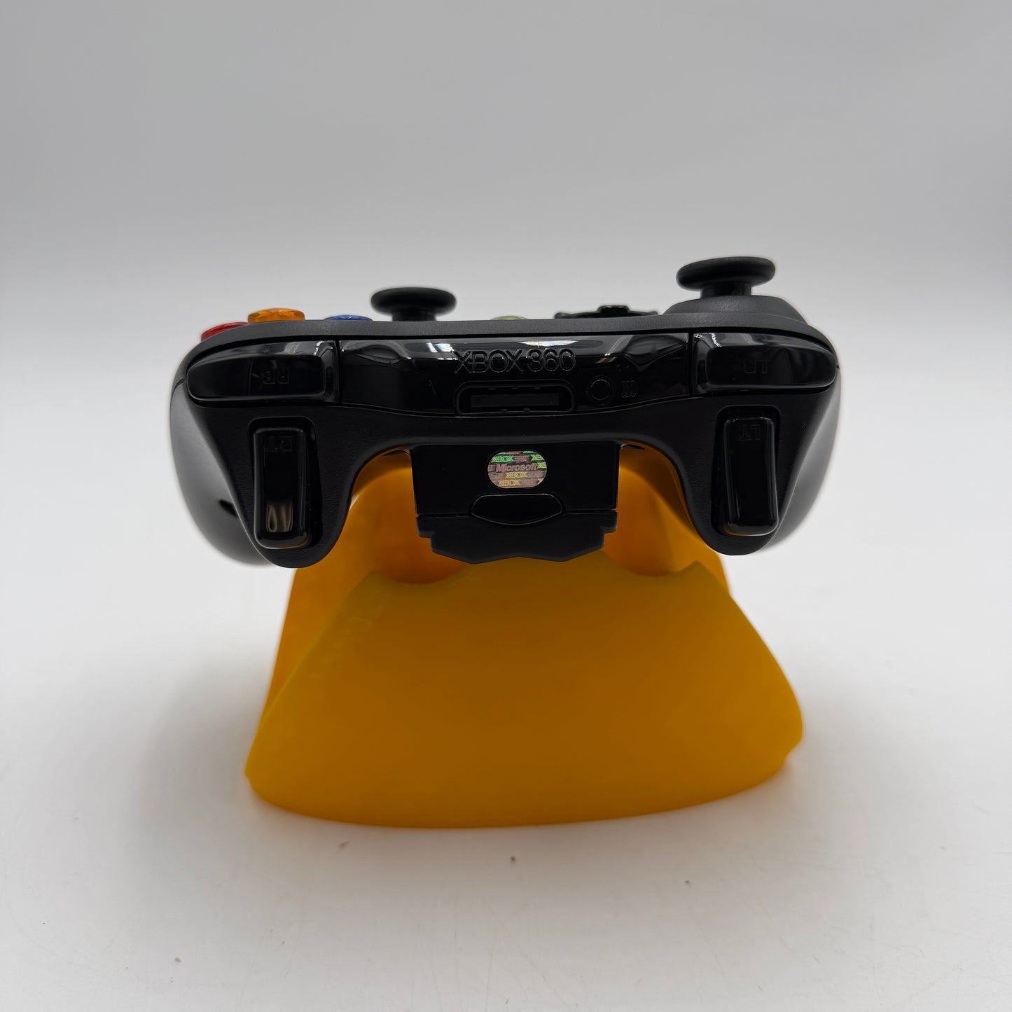 Microsoft Xbox 360 Black Wireless Controller Lot of 3 with Charging Dock UNTESTED