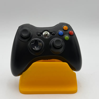 Microsoft Xbox 360 Black Wireless Controller Lot of 3 with Charging Dock UNTESTED