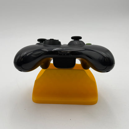 Microsoft Xbox 360 Black Wireless Controller Lot of 3 with Charging Dock UNTESTED