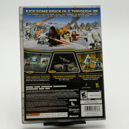 Microsoft Xbox 360 Lego Star Wars The Complete Saga