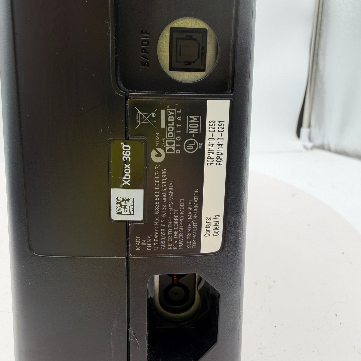 Microsoft Xbox 360 S (1439) 2010 Console Black READ