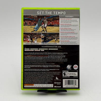 Microsoft Xbox NCAA Basketball 09 With Box