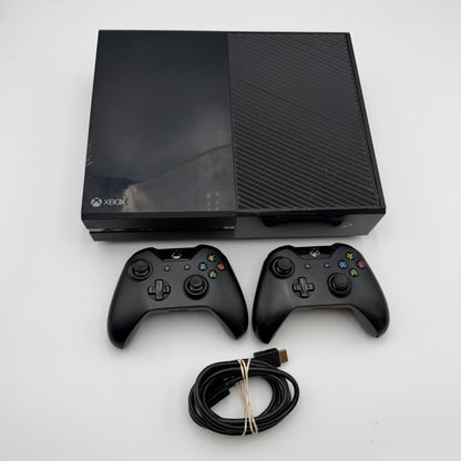Microsoft Xbox One 1540 2013 with Two Controllers READ