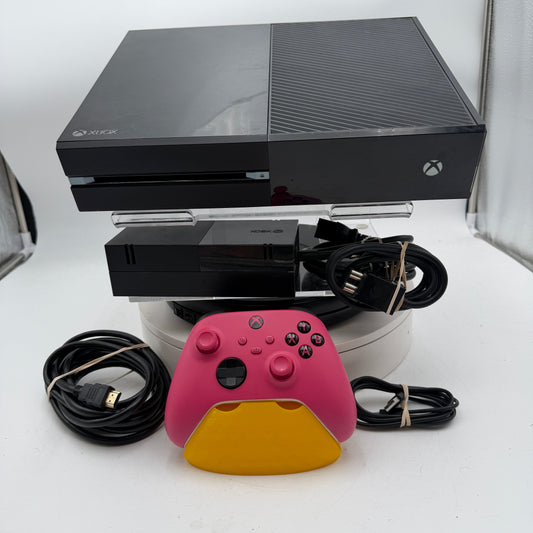 Microsoft Xbox One (1540) 2013 Console - Black - 500GB - 1 Controller - HDMI Cable