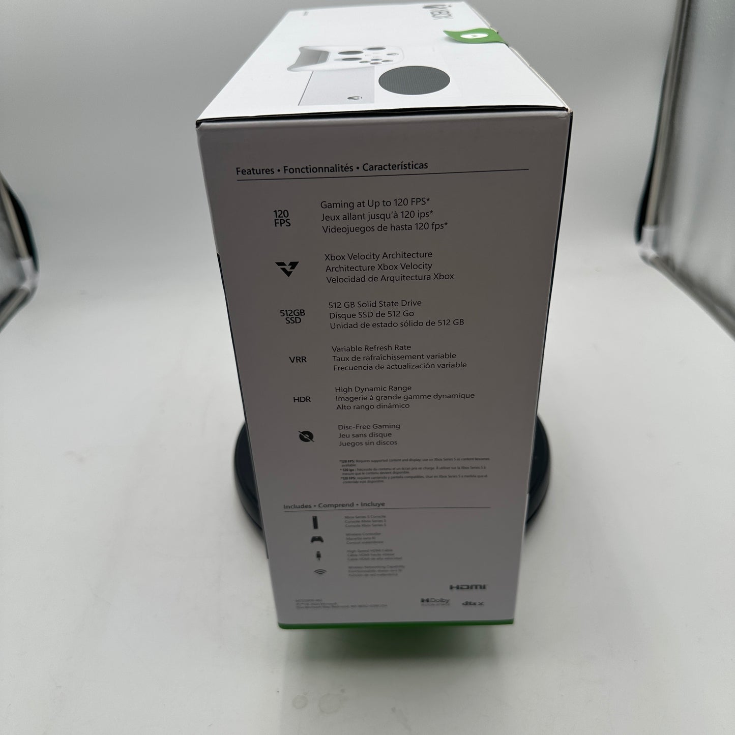Microsoft Xbox Series S (1883) 2020 512GB Video Game System - White