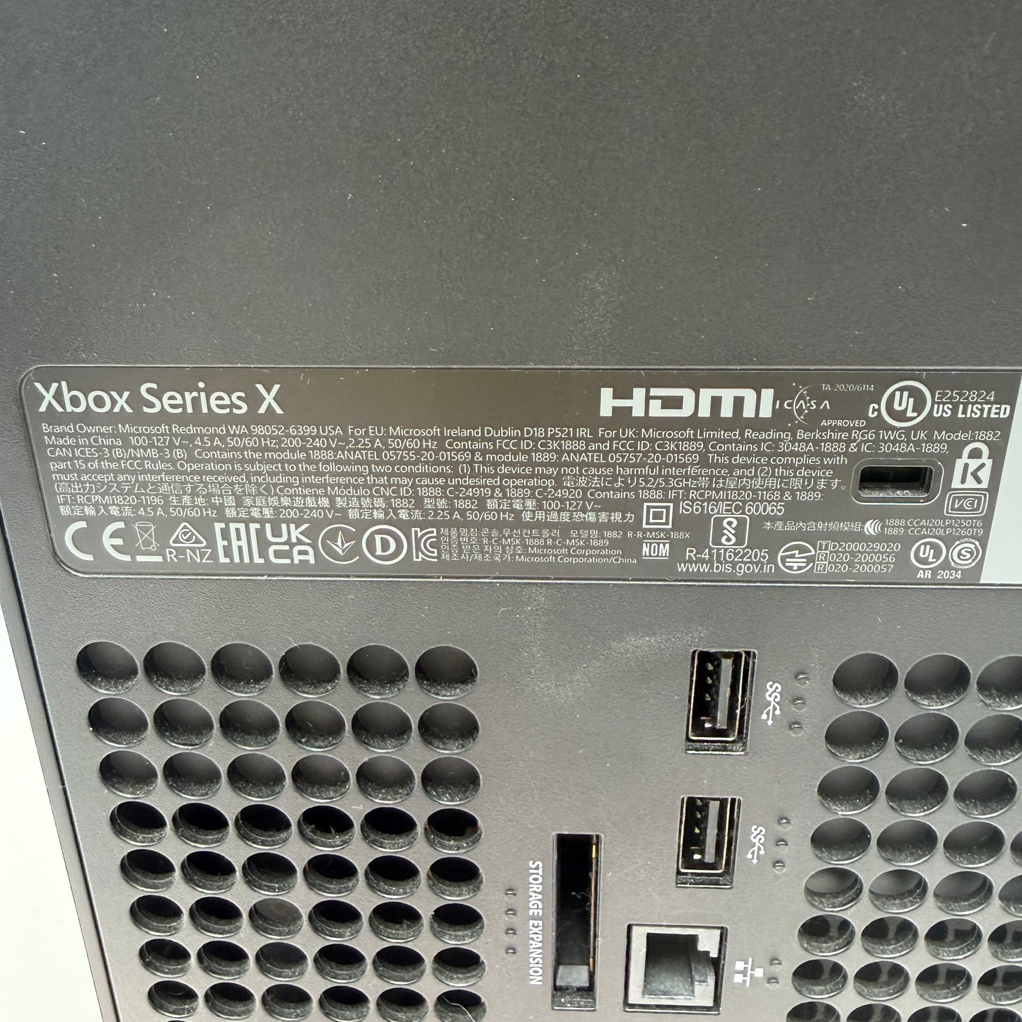 Microsoft Xbox Series X 1TB Black Console Used With Box MINTY!