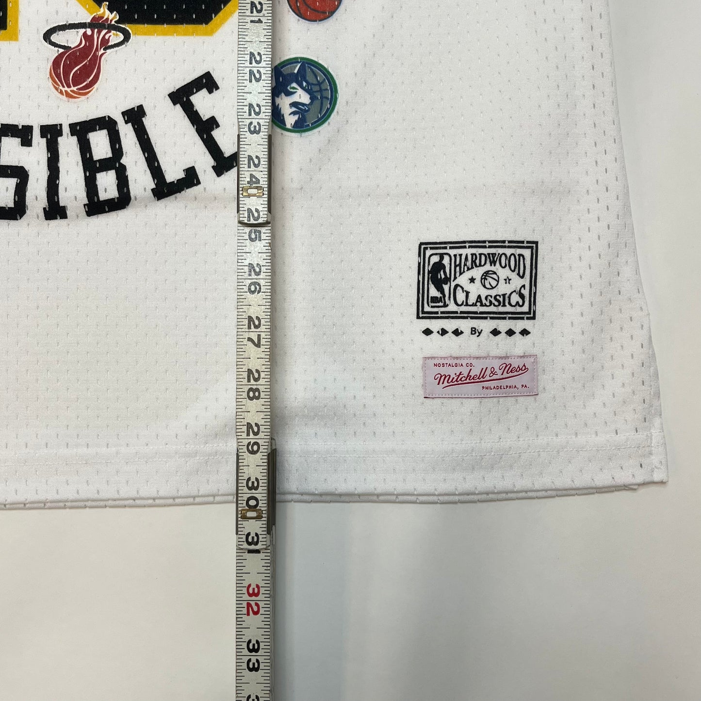 Mitchell & Ness NBA x Amp Mesh Tank Top XL White NWT