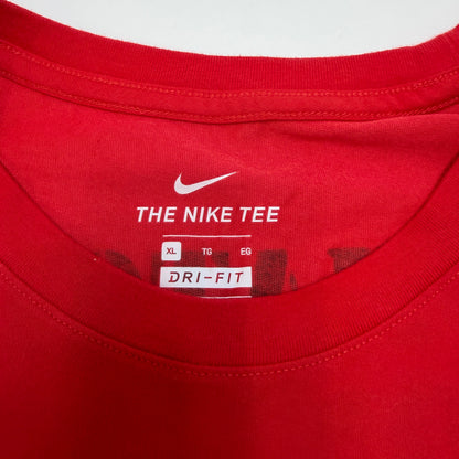 Nike Dri-Fit Basketball Tee XL Red - Used