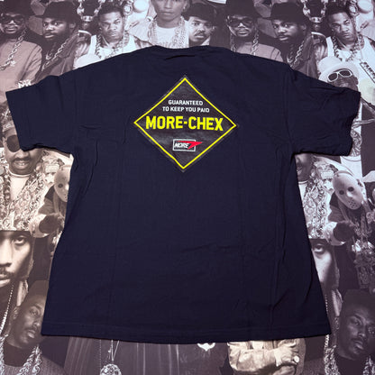 More-Chex Paper Chaser Tee sz XL Navy
