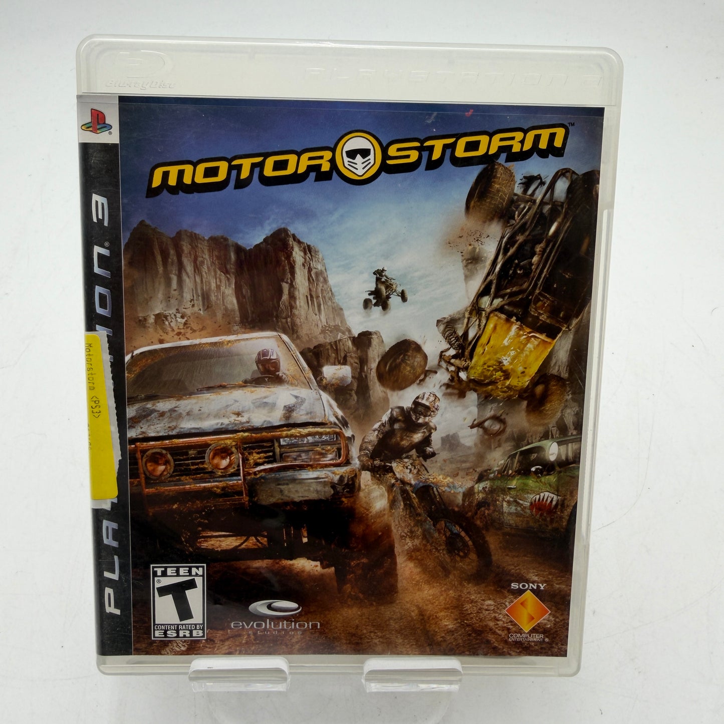 MotorStorm for Playstation 3 Video Game Complete in Case with Manual & Inserts
