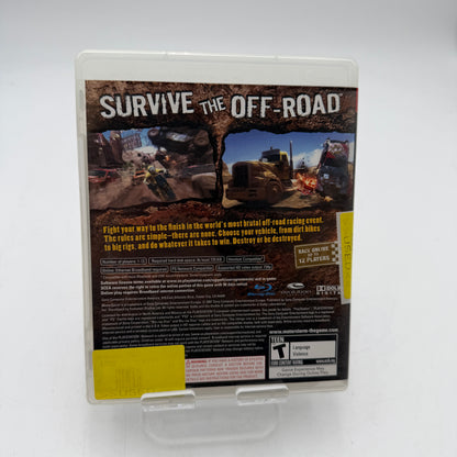 MotorStorm for Playstation 3 Video Game Complete in Case with Manual & Inserts