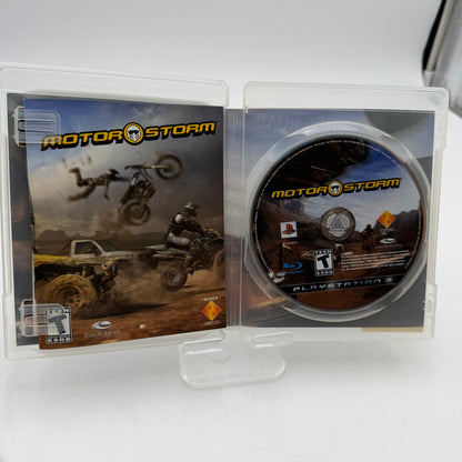 MotorStorm for Playstation 3 Video Game Complete in Case with Manual & Inserts