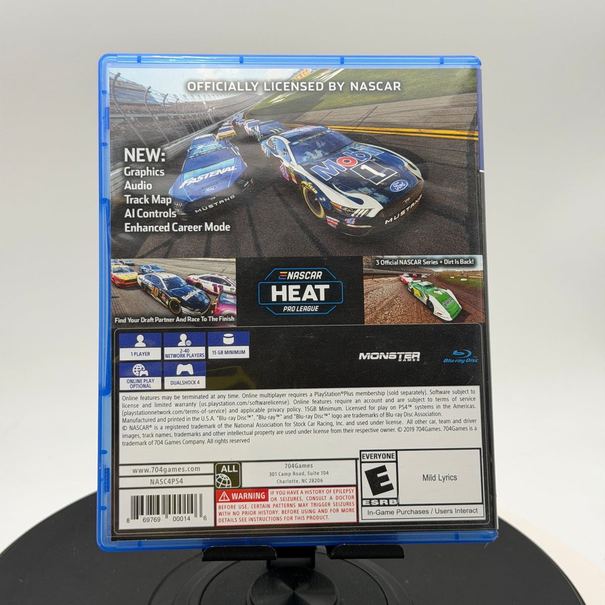 NASCAR Heat 4 for PlayStation 4 - Used With Box