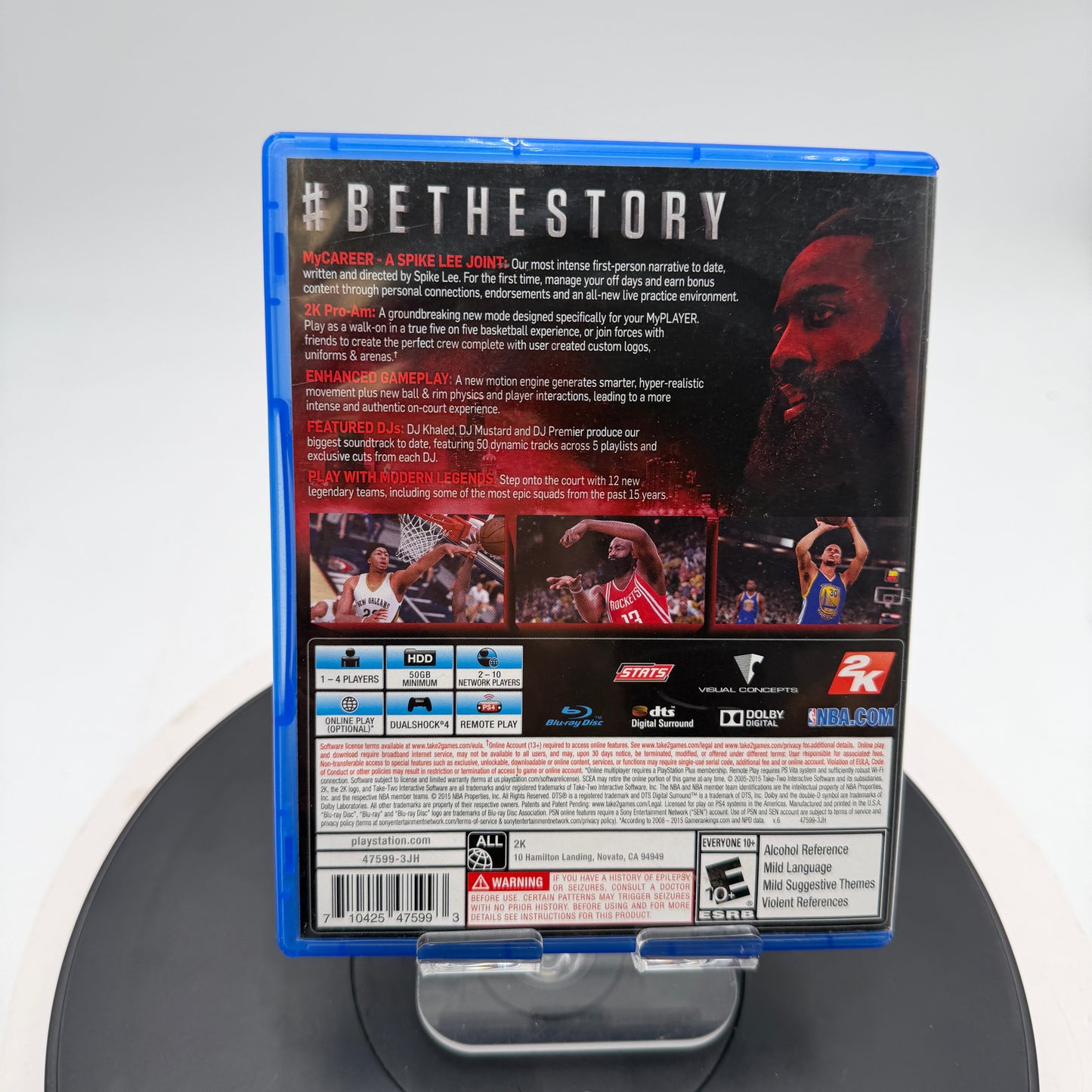 NBA 2K16 PlayStation 4 PS4 - Used With Box
