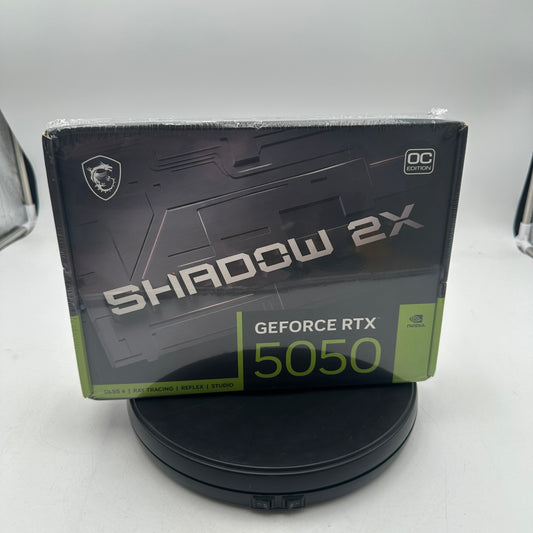 NEW MSI GeForce RTX 5050 8G Shadow 2X OC Graphics Card