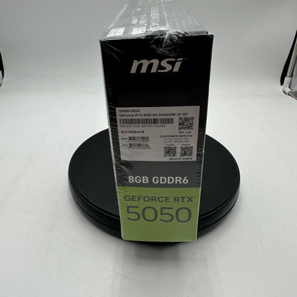 NEW MSI GeForce RTX 5050 8G Shadow 2X OC Graphics Card