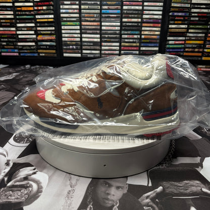 NEW Polo Ralph Lauren Trackster 200 Suede & Mesh Sneaker Size 12