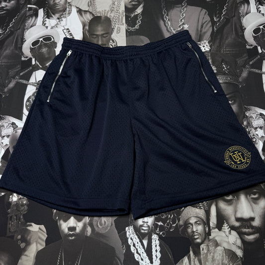 Urban Necessities Las Vegas Basketball Shorts,Mens X-Large, Blue