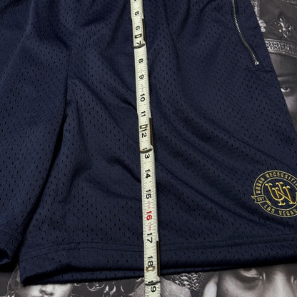 Urban Necessities Las Vegas Basketball Shorts,Mens X-Large, Blue
