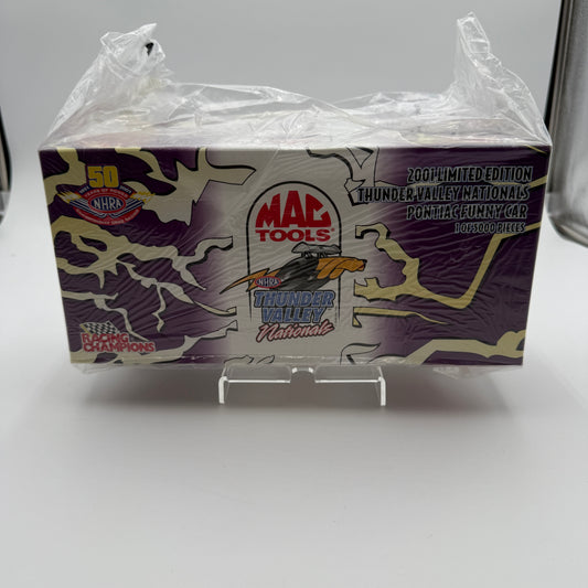 Action Racing Sealed NHRA Mac Tools 2001 Limited Edition Pontiac Funny Car - Multi-Colored