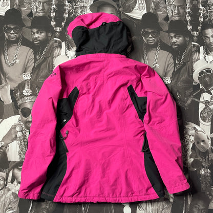 NIKE ACG 3 Gore Tex Hooded Parka Coat Womens Medium Pink/Black TS0 Medium
