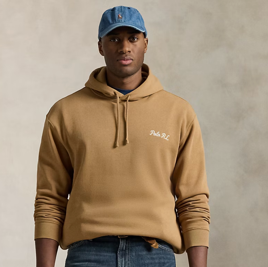 NWOT Polo Ralph Lauren Polo Bear Fleece Hoodie XXL Camel