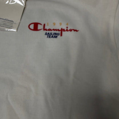 NWT Champion 1994 Sailing Tee Chalk White Sz XL