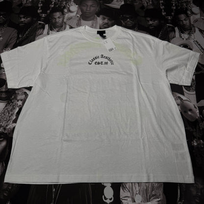 NWT H&M Loose Fit Printed Tee White