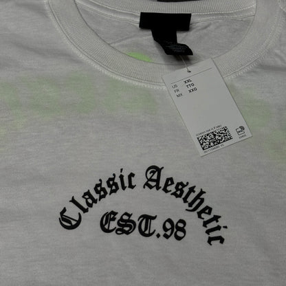 NWT H&M Loose Fit Printed Tee White