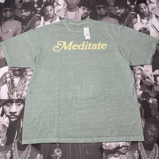 NWT Pac Sun Meditate T-Shirt sz XL Sage